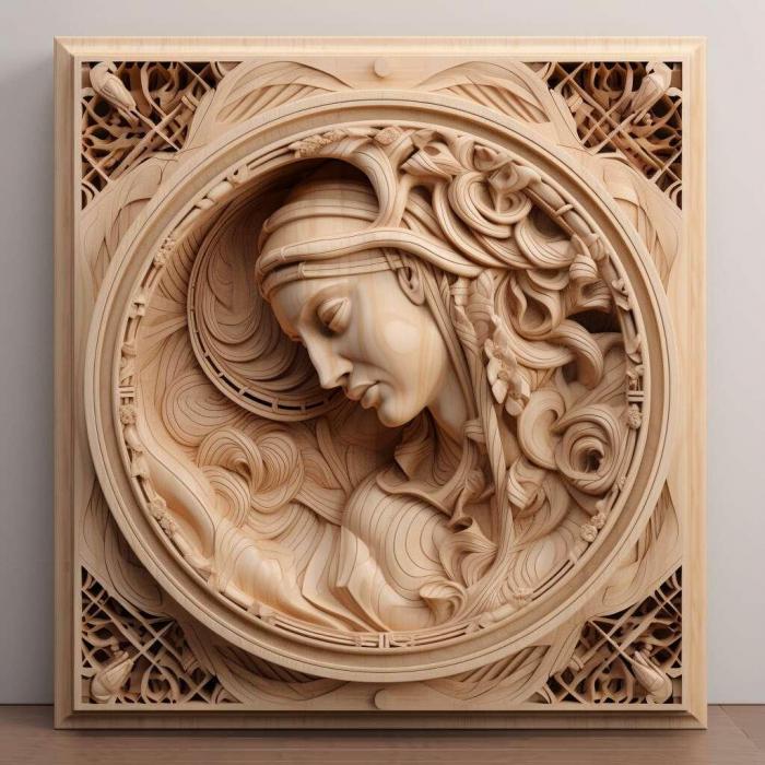 نموذج ثلاثي الأبعاد لآلة CNC 3D Art 